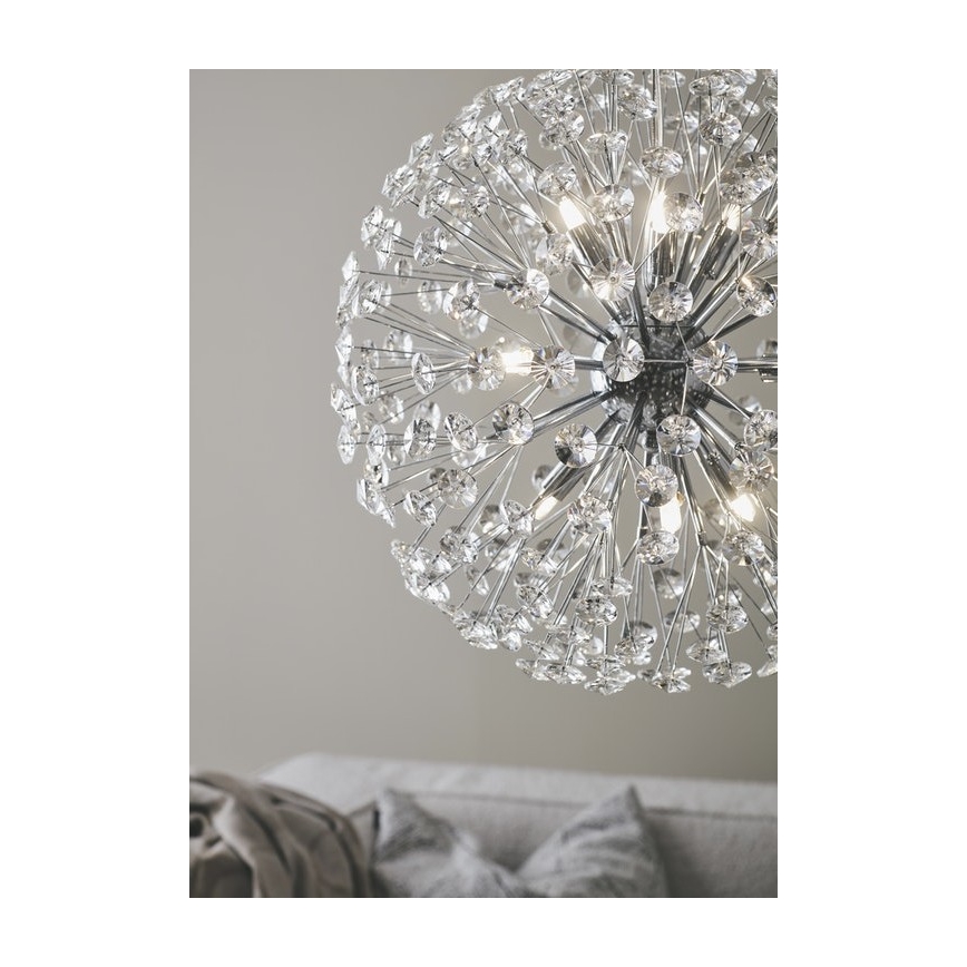 Markslöjd 108101 - Kristallkronleuchter an Schnur BOLID 9xG9/20W/230V