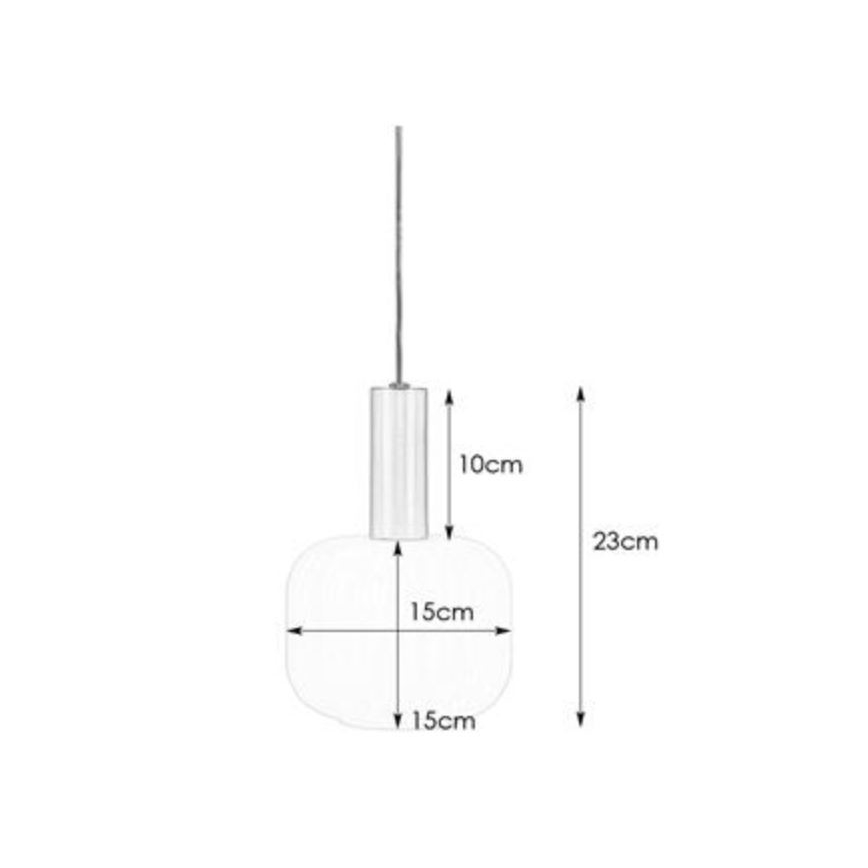 Markslöjd 108122 - Kronleuchter an Schnur SOBER 1xE14/40W/230V mattchrom