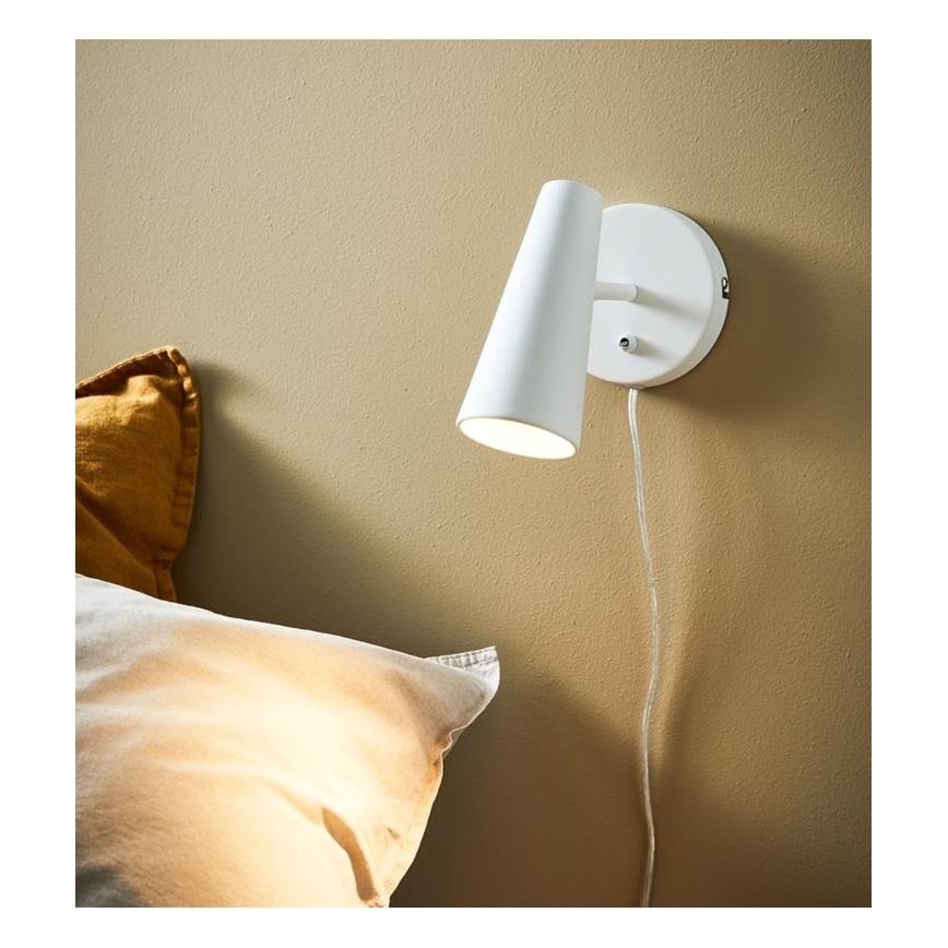 Markslöjd 108199 - Wand-Spotleuchte CREST 1xGU10/7W/230V weiß