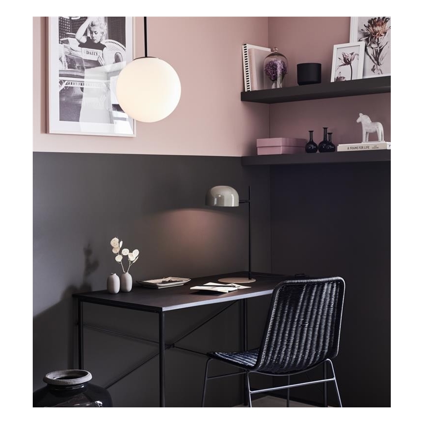 Markslöjd 108292 - Tischleuchte POSE 1xE14/25W/230V grau