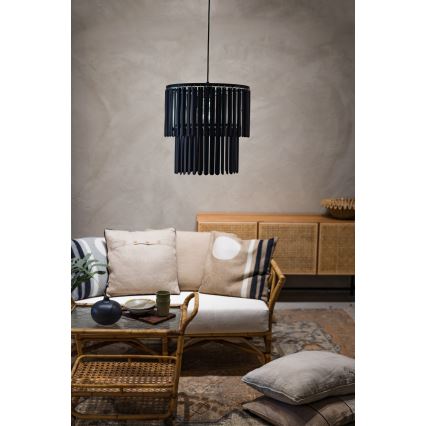 Markslöjd 108581 - Hängeleuchte an Schnur VIENTO 1xE27/40W/230V schwarz