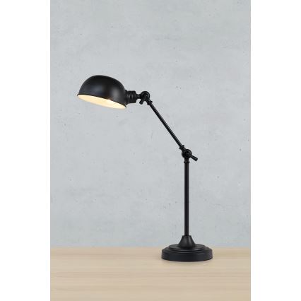 Markslöjd 108584 - Tischlampe PORTLAND 1xE27/40W/230V schwarz