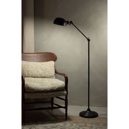 Markslöjd 108586 - Stehleuchte PORTLAND 1xE27/40W/230V schwarz