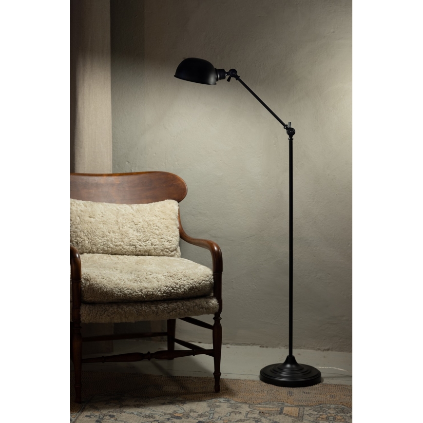 Markslöjd 108586 - Stehleuchte PORTLAND 1xE27/40W/230V schwarz