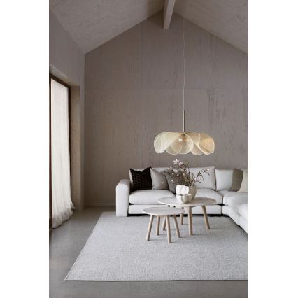 Markslöjd 108661 - Hängeleuchte an Schnur STYRKA 1xE27/40W/230V d 75 cm beige