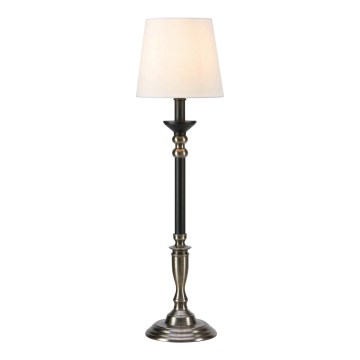 Markslöjd 108680 - Tischleuchte GENT 1xE27/40W/230V matt Chrom/schwarz/weiß