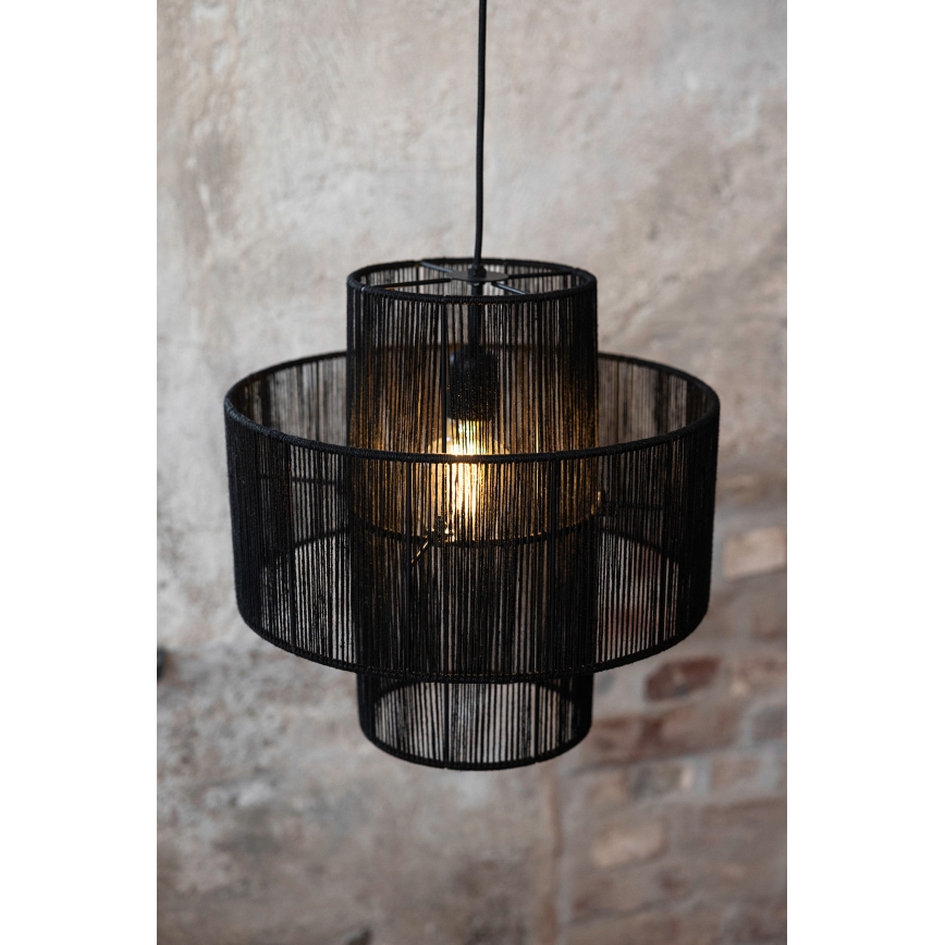 Markslöjd 108766 - Hängeleuchte an Schnur SOGA 1xE27/40W/230V schwarz