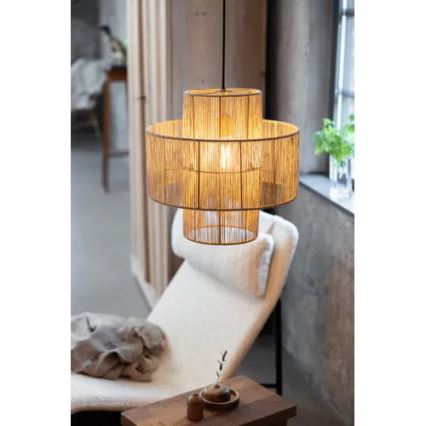 Markslöjd 108767 - Hängeleuchte an Schnur SOGA 1xE27/40W/230V golden