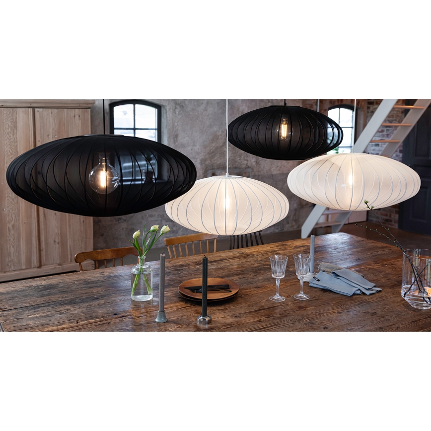 Markslöjd 108794 - Hängeleuchte an Schnur FORENCE 1xE27/40W/230V d 60 cm weiß