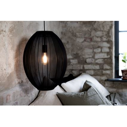 Markslöjd 108795 - Hängeleuchte an Schnur FLORENCE 1xE27/40W/230V schwarz