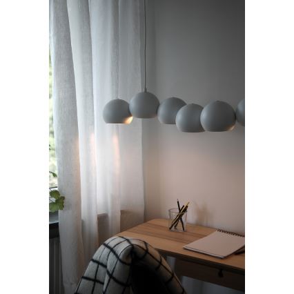 Markslöjd 108859 - Hängeleuchte CUPOLO 7xE14/40W/230V weiß