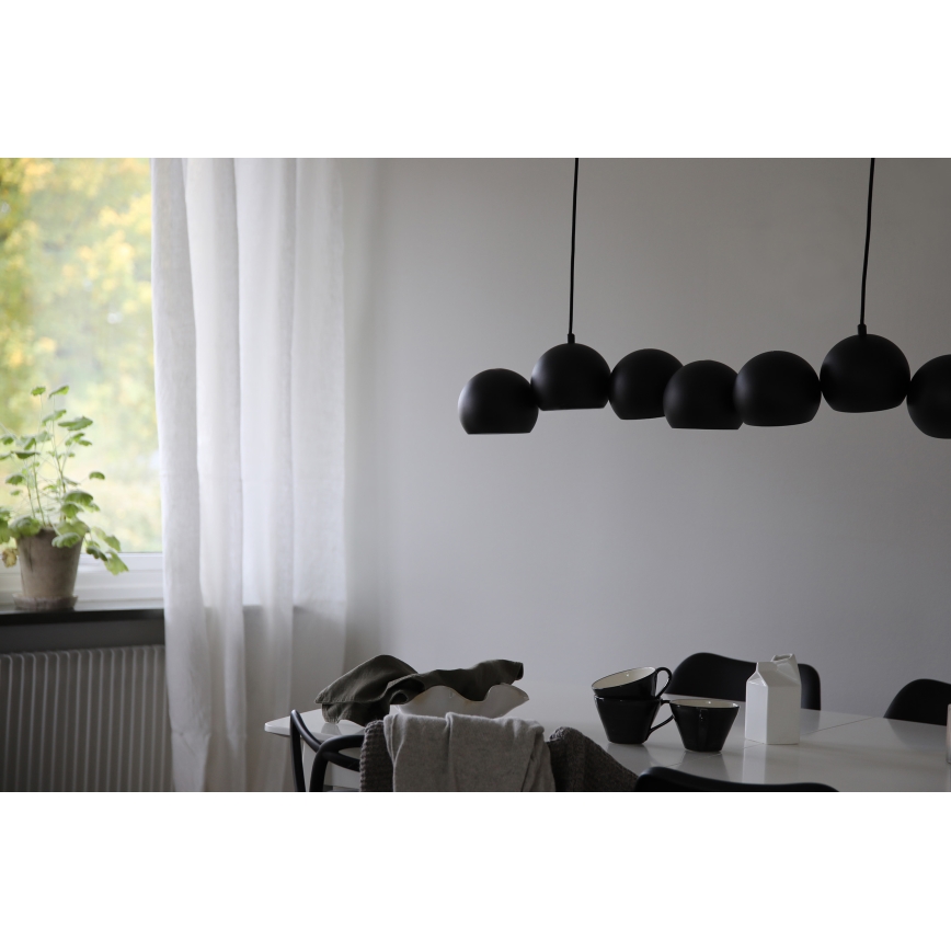Markslöjd 108860 - Hängeleuchte CUPOLO 7xE14/40W/230V schwarz