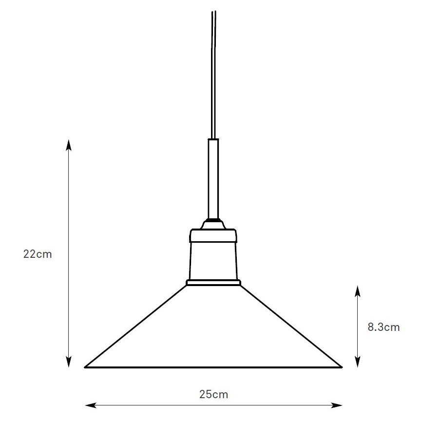 Markslöjd 108867 - Hängeleuchte VELA 1xE27/40W/230V Messing/weiß