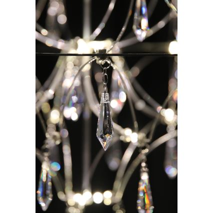 Markslöjd 108869 - Dimmbare LED-Kristall-Hängeleuchte EFESOS LED/14W/230V d 60 cm
