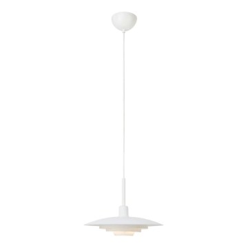 Markslöjd 108874 - Pendelleuchte PINY an Kabel, 1x E27/60W/230V, Ø 35 cm, weiß