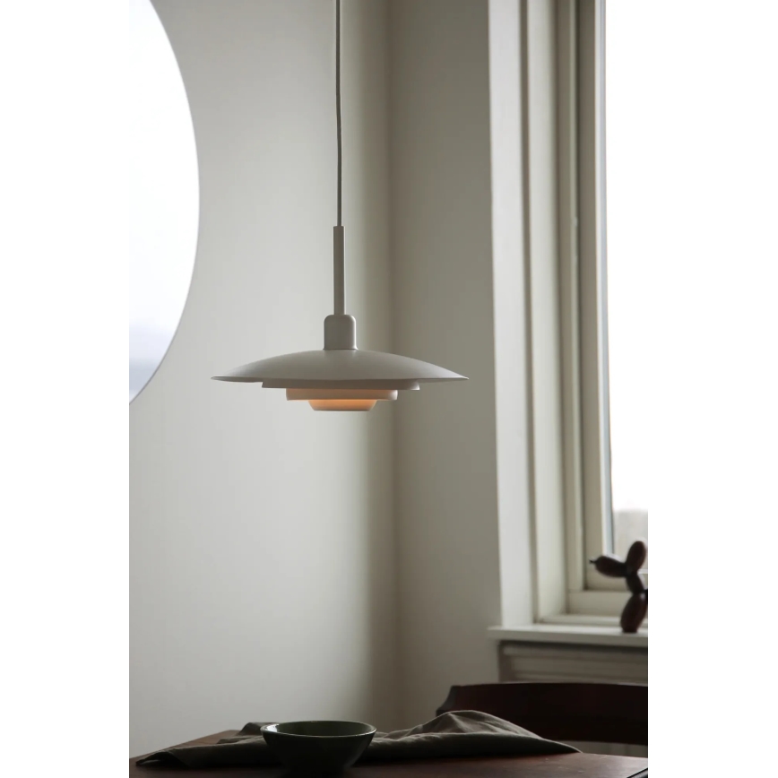 Markslöjd 108874 - Pendelleuchte PINY an Kabel, 1x E27/60W/230V, Ø 35 cm, weiß