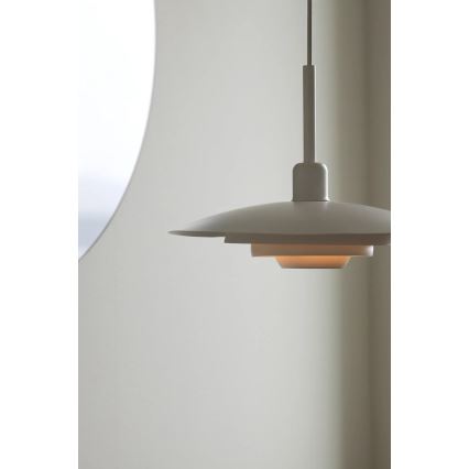 Markslöjd 108874 - Pendelleuchte PINY an Kabel, 1x E27/60W/230V, Ø 35 cm, weiß