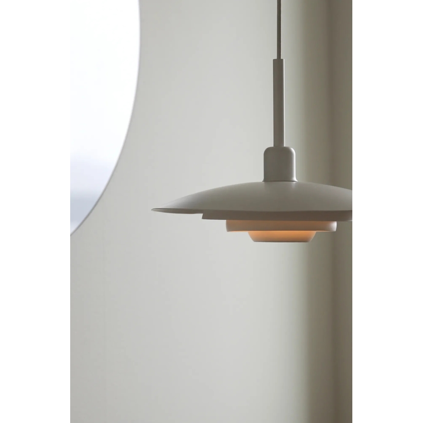 Markslöjd 108874 - Pendelleuchte PINY an Kabel, 1x E27/60W/230V, Ø 35 cm, weiß