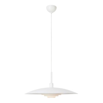 Markslöjd 108876 - Pendelleuchte PINY 1xE27/60W/230V Ø 57 cm weiß