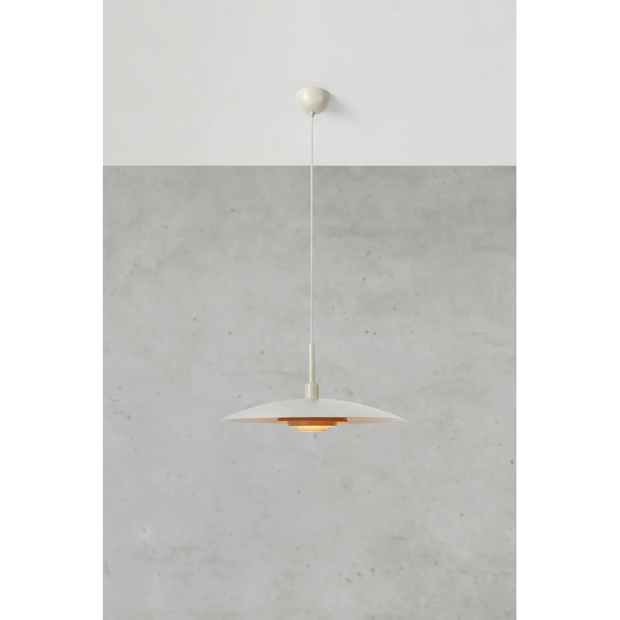 Markslöjd 108877 - Pendelleuchte PINY an Kabel 1xE27/60W/230V Ø 57 cm beige