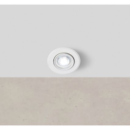 Markslöjd 108885 - LED-dimmbare Badezimmer-Einbauleuchte PLUTO LED/4,9W/230V CRI 90 IP44 weiß