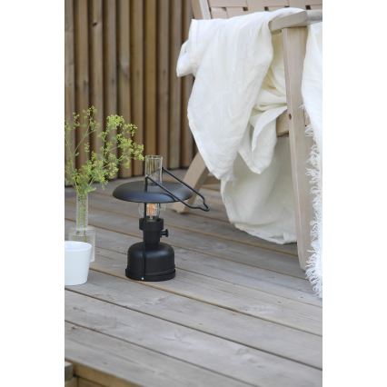 Markslöjd 108893 - LED, dimmbar, wiederaufladbar, Außen-Tischlampe FANOS LED/2,5W/3,7V 4000 mAh IP44 schwarz