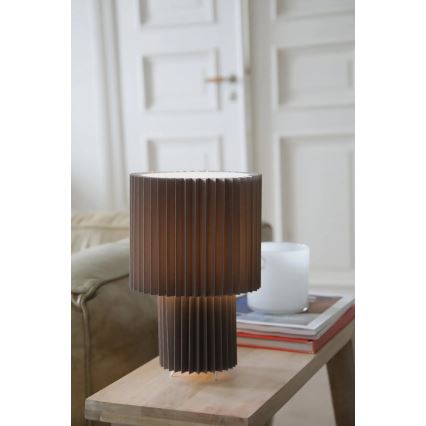 Markslöjd 108896 - Tischleuchte CATIS 1xE27/60W/230V 32 cm grau