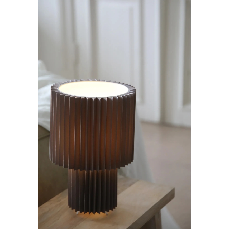 Markslöjd 108896 - Tischleuchte CATIS 1xE27/60W/230V 32 cm grau