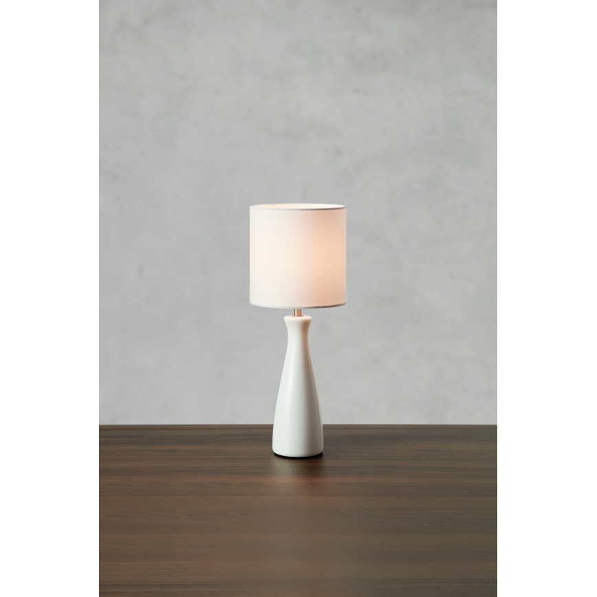 Markslöjd 108904 - Tischlampe BIRILLO 1xE14/60W/230V weiß