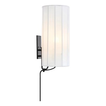 Markslöjd 108960 - Wandleuchte HIKARI 1xE27/60W/230V weiß/schwarz