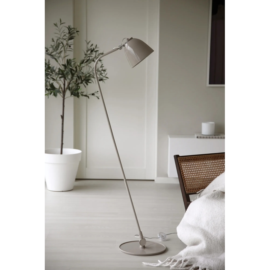 Markslöjd 108966 - Stehleuchte TILT 1xE27/60W/230V grau