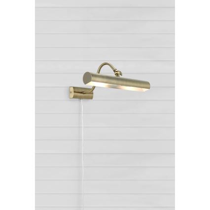 Markslöjd 108982 - Bildleuchte CIGLIA 2xE14/40W/230V Messing