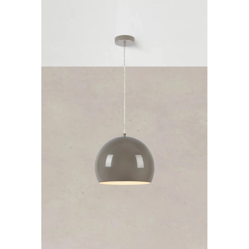 Markslöjd 108986 - Hängeleuchte POP, 1xE27/40W/230V, Ø 28 cm, grau