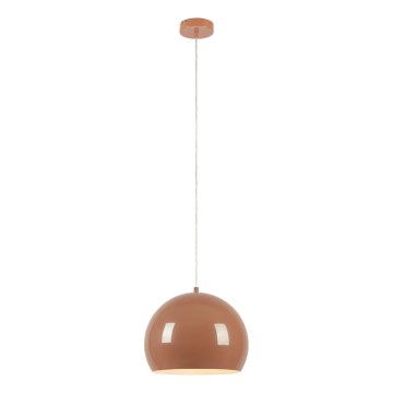 Markslöjd 108987 - POP Pendelleuchte an Kabel 1xE27/40W/230V Ø 28 cm, braun