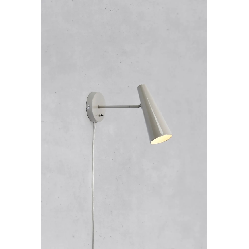 Markslöjd 108992 - Wandleuchte PEAK 1xE14/40W/230V, grau