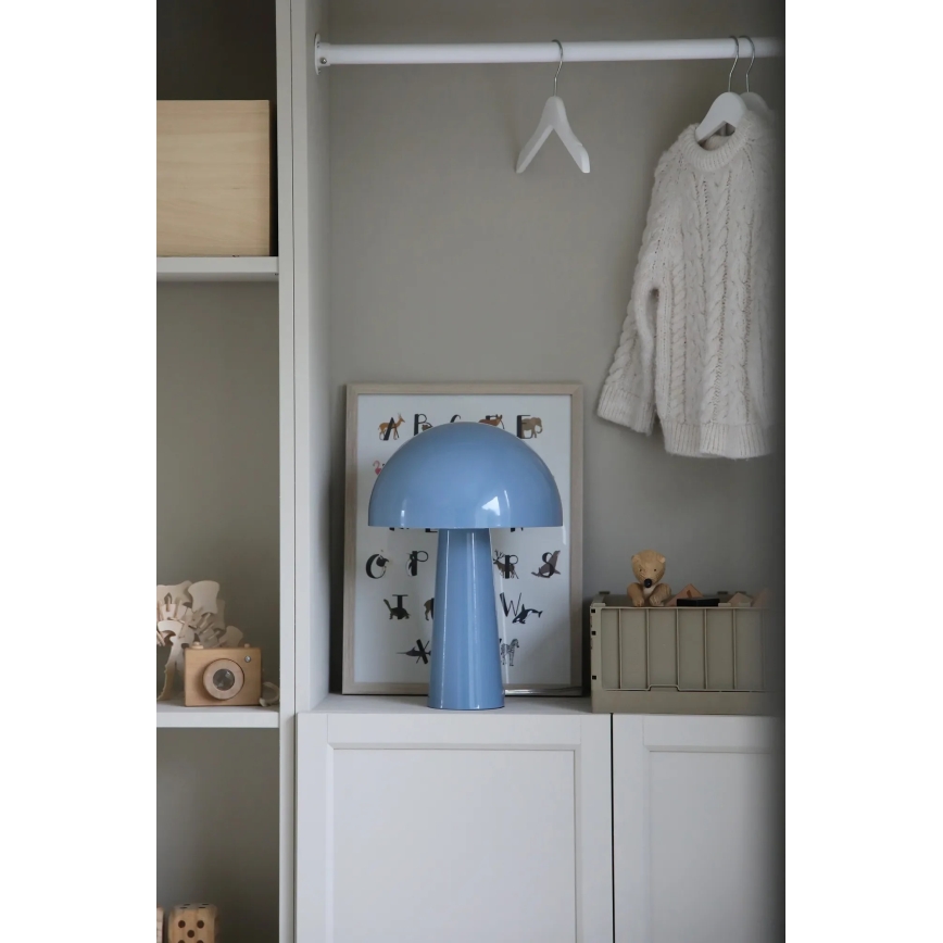 Markslöjd 108994 - Tischlampe MANTAR 1xE14/40W/230V blau