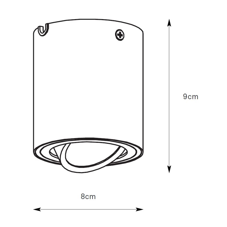 Markslöjd 109020 - Dimmbarer LED-Einbaustrahler DIRETTO LED/5W/230V CRI 90 weiß