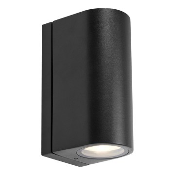 Markslöjd 109110 - dimmbare LED-Außenwandleuchte ALOR 2xLED/4,9W/230V IP65 schwarz
