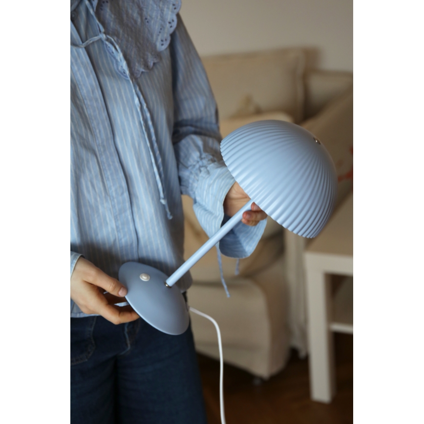 Markslöjd 109140 - Tischleuchte ZIN 2xG9/20W/230V blau