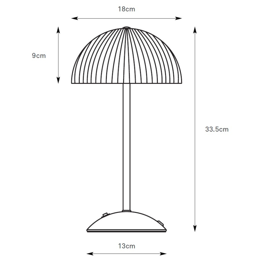 Markslöjd 109143 - Tischlampe ZIN 2xG9/20W/230V grün