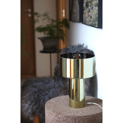 Markslöjd 109145 - Tischleuchte CORIN 1xE27/60W/230V goldfarben