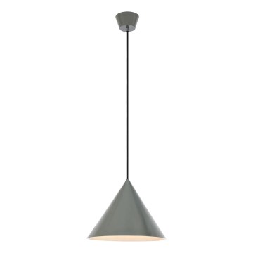 Markslöjd 109162 - Pendelleuchte am Kabel TIP 1xE27/60W/230V grau