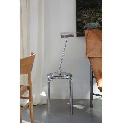 Markslöjd 109184 - Dimmbare LED-Tischlampe ARLO LED/4,9W/230V, glänzender Chrom