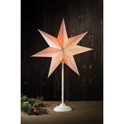Markslöjd 700119 - Weihnachtsdekoration ARATORP 1xE14/25W/230V weiß