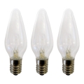 Markslöjd 702324 - SET 3x Hochleistungs- Weihnachts-Glühlampe RESERVLAMPA E10/3W/34V