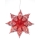 Markslöjd 702561 - Weihnachtsdekoration HALL 1xE14/25W/230V rot 70 cm
