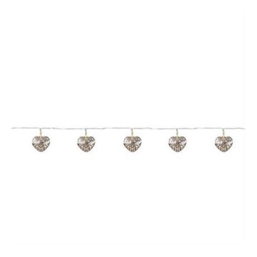 Markslöjd 703174 - LED-Weihnachts-Lichterkette MILLA 10xLED/3xAA 2,1m warmweiß