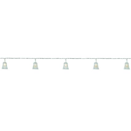 Markslöjd 703237 - LED-Lichterkette BELL, 10 LEDs, 2,1 m