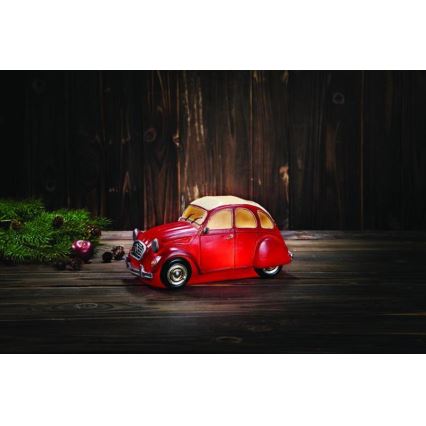 Markslöjd 703952 - LED Leuchtdekoration NOSTALGI 6xLED/0,36W/3xAA C3 rot