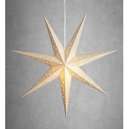 Markslöjd 704420 - Weihnachtsdekoration SOLVALLA 1xE14/25W/230V golden 75 cm